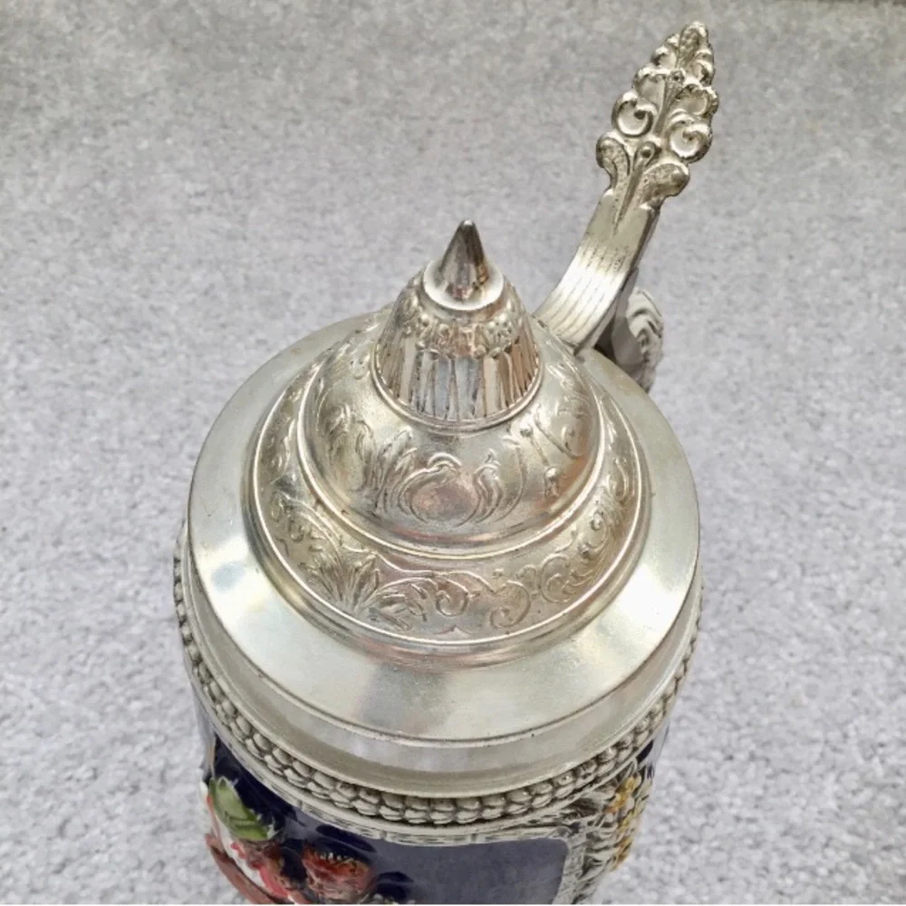 Vintage Handmade German Beer Stein